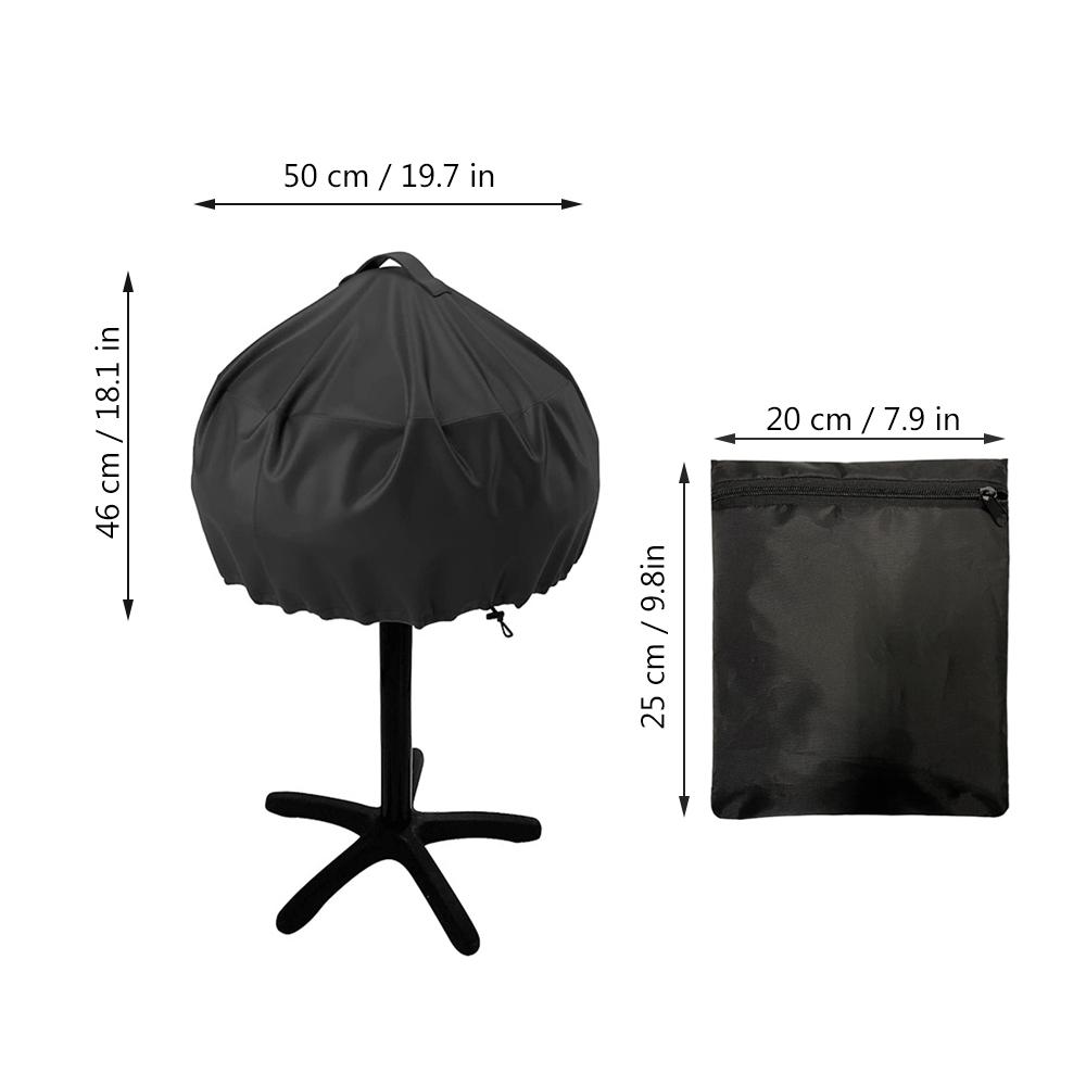 Водонепроницаемый чехол для гриля для барбекю, переносной чехол для походной плиты, складной чехол для барбекю с защитой от пыли и шнурком