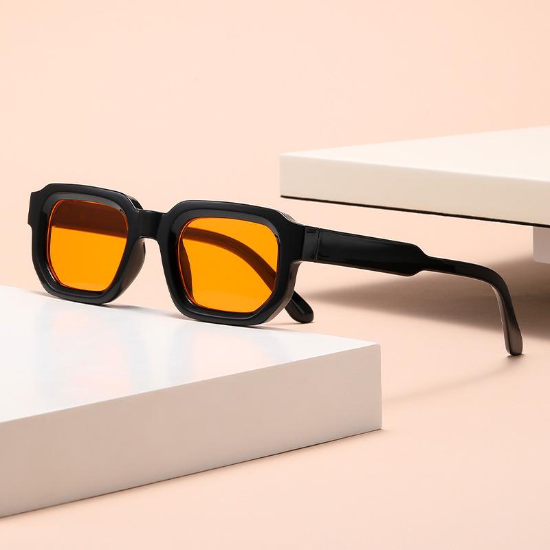 Square small frame sunglasses European and American retro 1111 new simple high-end fashion sunglasses women's sunglasses