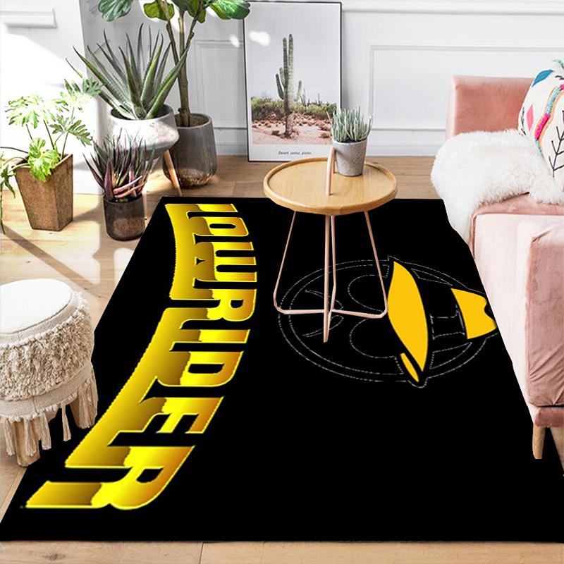 Low-Key Cool Rider Logo Rug Floor Mat for Living Room or Bedroom Soft and Comfortable Carpet a Gift for Birthday and Holiday.ZFF0913065