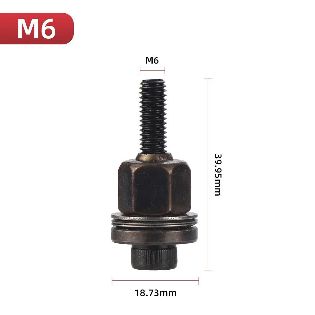 Carbon Steel Rivet Nut Tool Tip for Manual Riveters Supporting M10 Rivet Nut Sizes in Automotive Body and Chassis Assembly