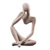 Nordic Abstract Thinker Statue Resin Figurine Office Home  Decoration Desktop Decor Handmade Crafts Sculpture Modern Art