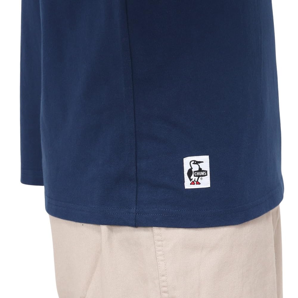 Ретро Yatai de Brushed T Navy [Chums] Otsukare! L/S Мужской