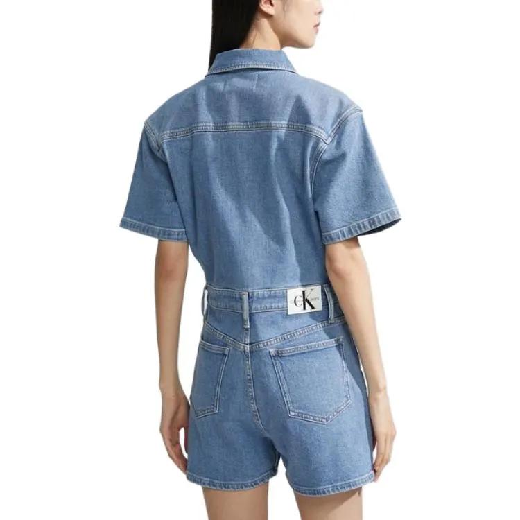 CALVIN KLEIN Denim Shorts Women's Denim Blue (Unisex) Denim Shorts J221178 1A4