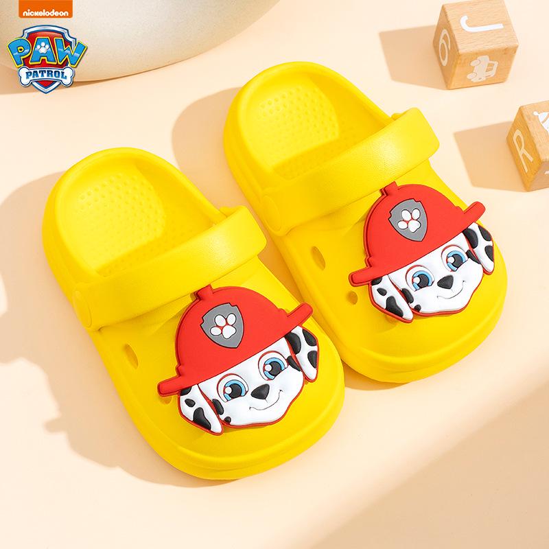 Нескользящие детские тапочки Щенячий патруль - Летние кроксы с мягкой подошвой для мальчиков и девочек