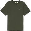 Levis Plain Minimalist Round Neck Pullover Short Sleeve T-Shirt Men Tops Gray-Green 001AN-0003