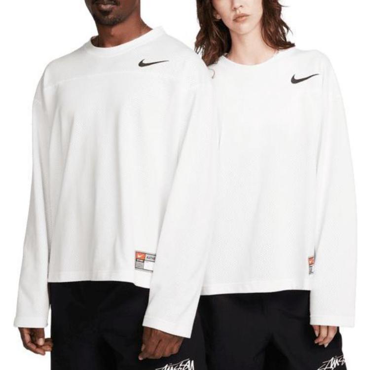 Новая сетчатая майка Stussy X Nike Dri FIT, азиатские размеры, парусина FJ9165-133