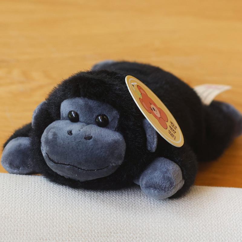 Chimpanzee Plush Toy Gorilla Plushie Doll Office Decor Cute Cartoon Stuffted Animal Plushie Toy Home Decoration Gift for Friends