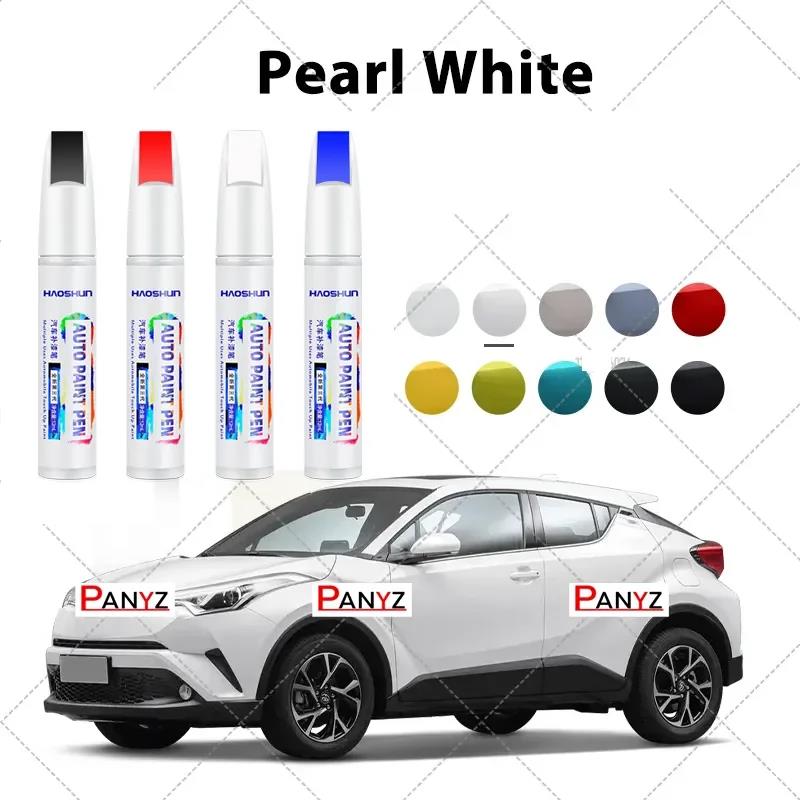 For Toyota C-HR Car Paint Scratch Repair Pen Touch Up Paint Accessories Pearl White Black Yellow Silver Red Touchup Paint2