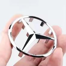 CSG1 1pcs 52mm 57mm Car Steering Wheel Badge Emblem Sticker Mercedes Benz Amg W204 W205 W212 W213 W221 W177 W246 GLA GLC CLA A ZZppWW