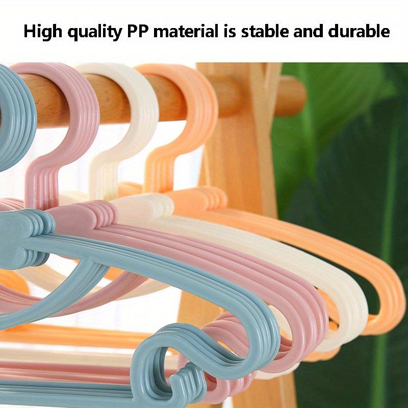 Childrens Household 10pcs Clothes Rack Childrens Pants Rack Childrens Clothing Baby Clothes Support Multifunctional Bow Baby Clothes Rack