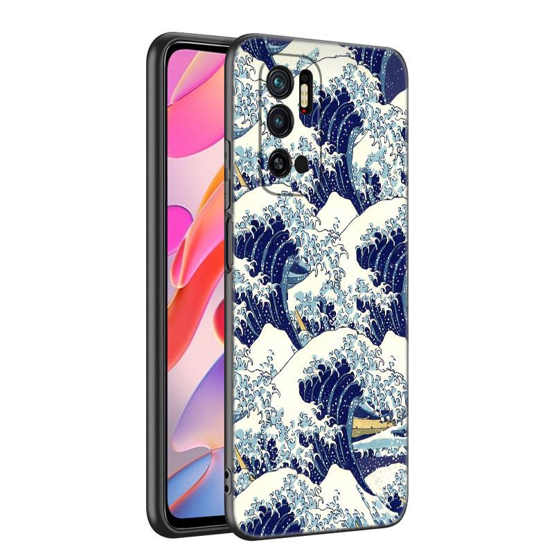 Чехол для телефона Japan Wave Anime Dragon для Xiaomi Mi A2 8 9 SE Note 10 10T 11 12 Lite 9T 11T 12S 12T Pro A3 6X 12X TPU черный чехол