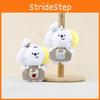 Dog Cartoon Cute Plush Doll Keychain Soft Toy Ideal For Kids And Collectors