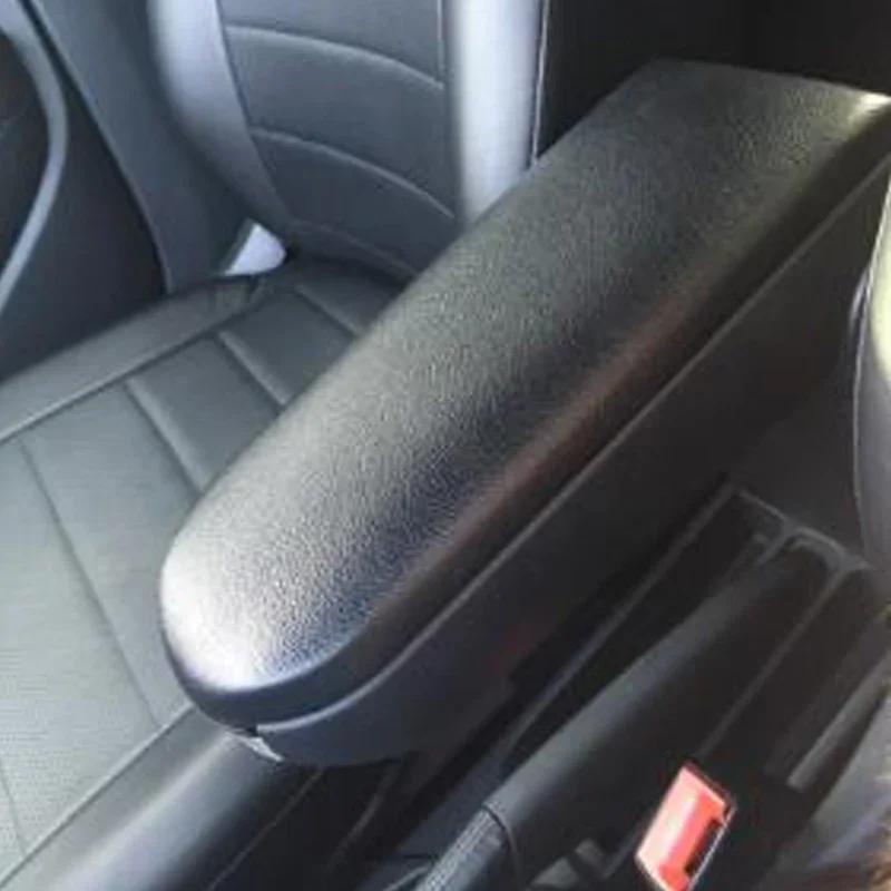 1PC Leather Car Armrest Latch Lid Center Console Cover Protector Cap For VW Jetta Golf 4 MK4 BORA Passat B5 Beetle Polo 6R 9N
