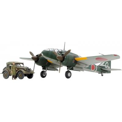 Tamiya 148 Scale Limited Product Штаб-квартира разведывательного самолета типа III в стиле Хяку, набор из 4-х пластиковых моделей 25217