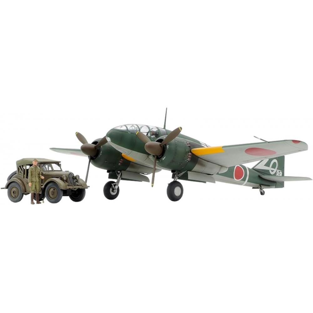 Tamiya 148 Scale Limited Product Штаб-квартира разведывательного самолета типа III в стиле Хяку, набор из 4-х пластиковых моделей 25217