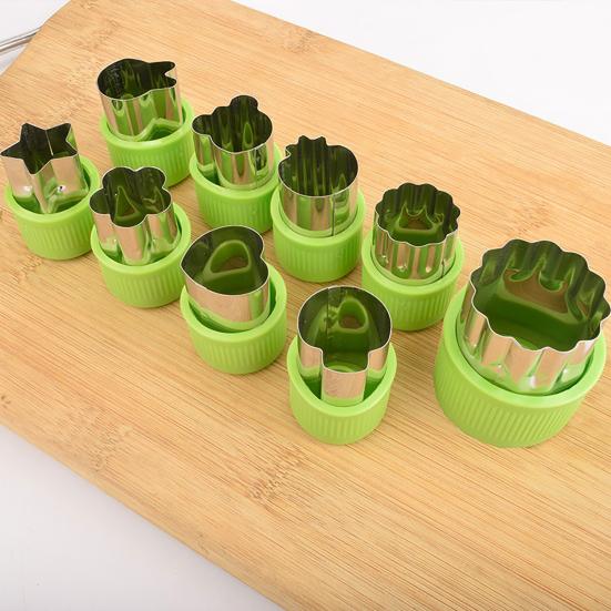 1 Set Embossing Mold Creative Shape Food Grade Smooth Edge Rustproof