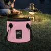 Foldable Bucket Fishing Portable Folding Water Storage for Travelling