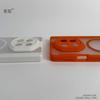 Чехол для Huawei Mate X7 Магнитный Для MagSafe Акриловый Матовый Прозрачный Покрытие с ощущением кожи Защитный корпус с защитой центрального шарнира