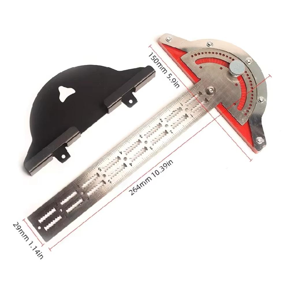 0-70° Регулируемый угломер T-типа Цифровой угломер Столярные линейки Столярные линейки