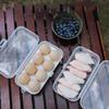 Container Egg Box Anti-fall Eggs Case High Quality Kitchen Organizer  For Outdoor Camping