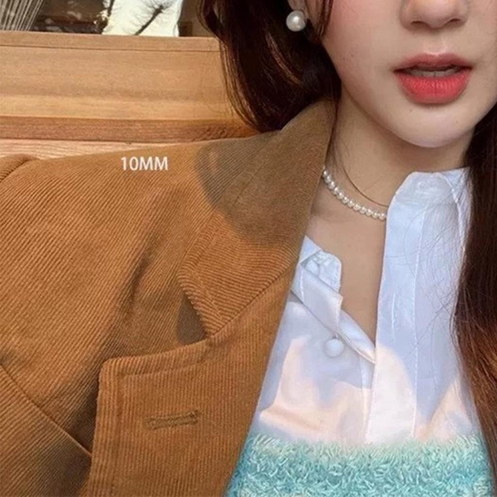 Not Pierced Magnetic Pearl Earrings Vintage Comfortable Clip Earrings Unique Statement Earrings for Women and Girls