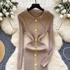 Autumn Winter Women Knitted Dresses 2024 Vintage Patchwork Striped Long Sleeve Bodycon Sexy Chic Long Dress