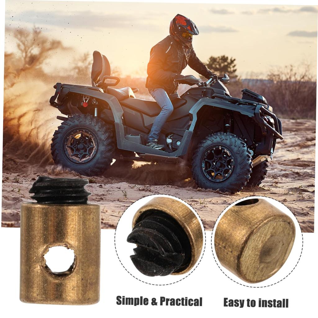 BUGUUYO 20pcs Clutch Wire Core Clamp Cable Nipple Adjustable