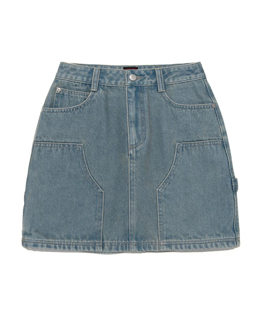 Lee Women Denim Painter Mini Skirt Indigo Medium