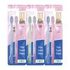 Lion King Fine Tooth Clean 0.01 Soft Bristle Toothbrushes (6-Pack)