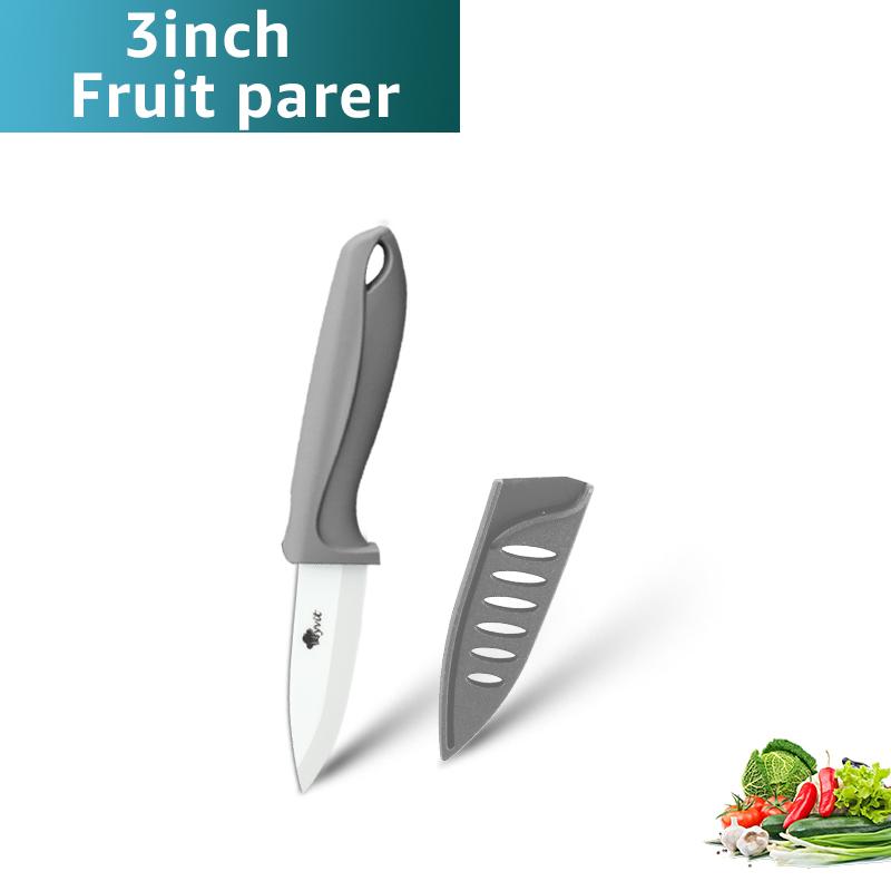 Керамические ножи Кухонный нож 3 4 5 6 дюймов Шеф-повар Нож для чистки овощей Утилитарный Нож для нарезки Хлебный нож + Овощечистка Белое лезвие из циркония Инструмент для готовки