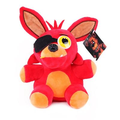 Плюшевые игрушки Фредди Медведь и Фокси Кукла FNAF Медведь Фредди Фазбер и Лиса Фокси Плюшевые набивные игрушки Кукла для детей