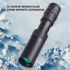 10-300X40 Metal Continuous Zoom Monocular Mobile Phone Scope Tourism High-definition Hunt Telescope Adjustable Camera Outdo L4B3