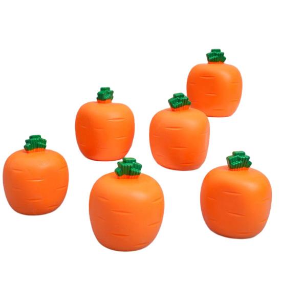 Сжимаемая Фиджет-игрушка Гибкая TPR Щипок Морковь Кукла Быстрое Восстановление Снятие Стресса Вентиляционная Игрушка Сжимаемая Кукла Кролик Декомпрессионные Игрушки Детская Игрушка Подарок