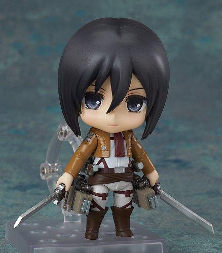 Nendoroid Attack on Titan Микаса Акерман окрашенная подвижная фигурка Вторичная перепродажа Немасштабная ABS&PVC