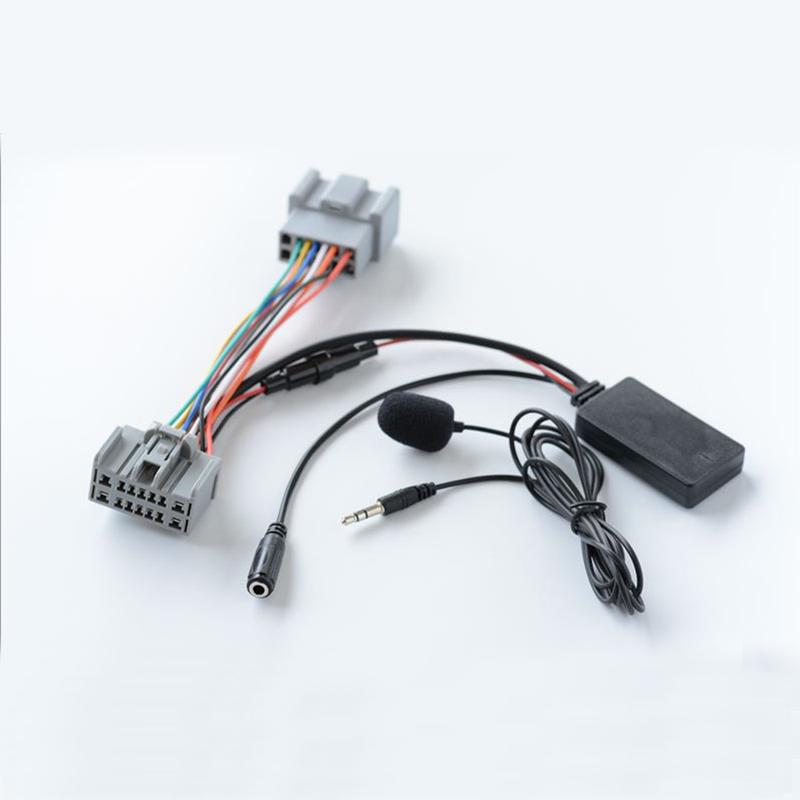 For VOlVO C30 S40 V40 V50 S60 S70 C70 V70 XC70 S80 XC90 With Mic Car Bluetooth 5.0 Wireless Phone Call Handsfree AUX In Adapter
