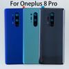 Glass Cover For Oneplus 8 Pro Glass Back Battery Cover Door Rear Glass 1+8Pro Eight Housing with Camera Lens