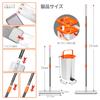 ZNM Floor Mop with Mop Rotating Floor Floor Includes 3 Replacement Cleaning Tool Bucket, 360° Wiper, Wet/Dry Use, Hands-Free Cleaning, Pads,