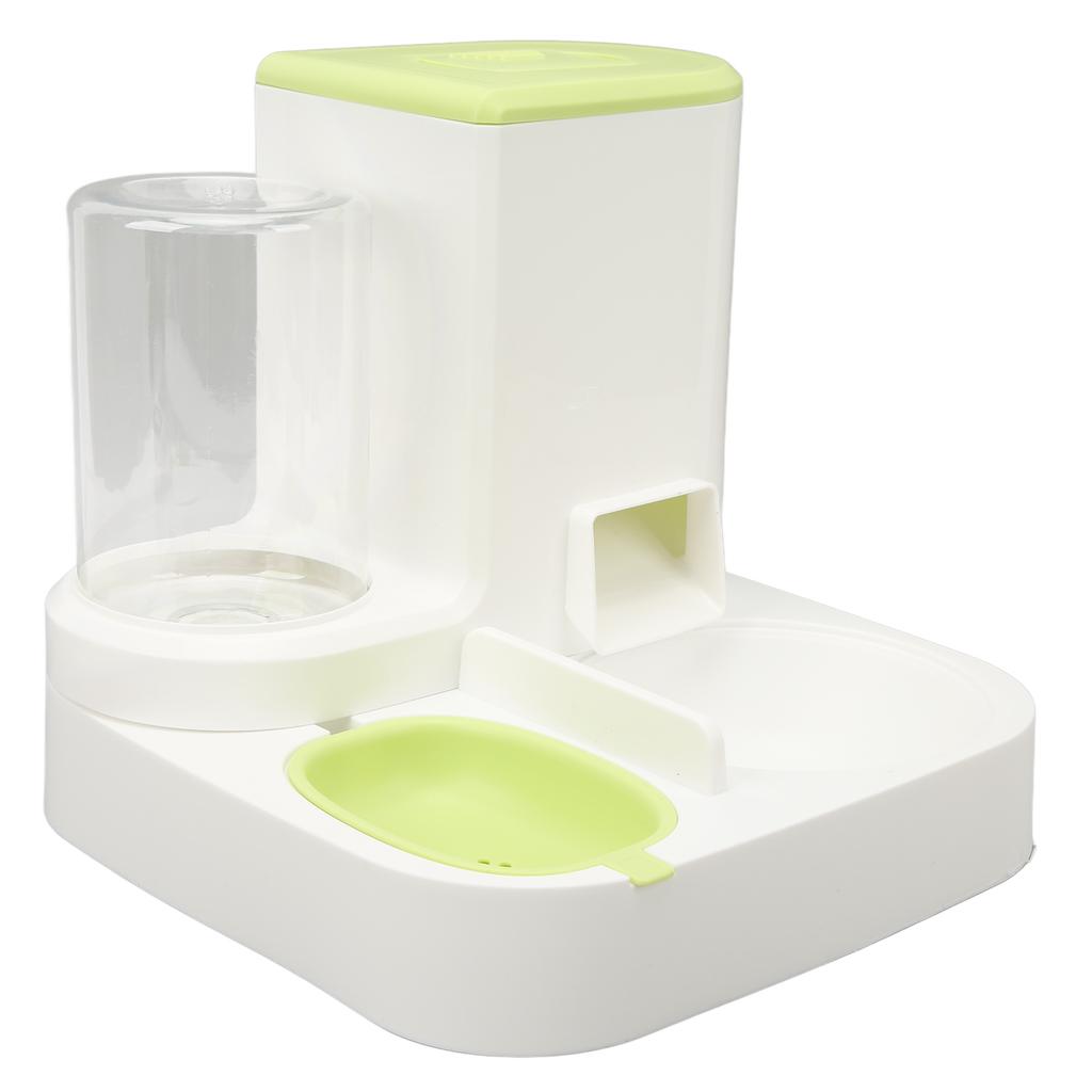 Pet Cat Waterer Food Feeder with 2.2L Food Container Odorless Dog 1L Automatic Water Dispenser Food