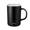 Ceramic Coating Vacuum Double Insulation Mug Black 470ml with Lid CMG-470-B