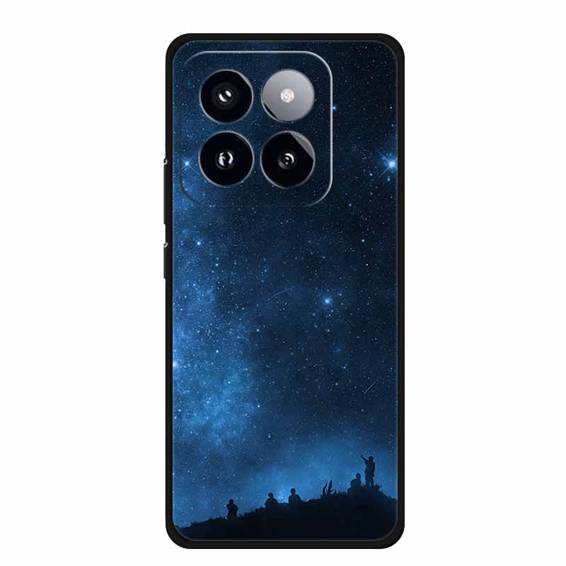Для Xiaomi 14T PRO Чехол Роскошный Мягкий Силикон ТПУ Чехлы для Телефона Задняя Крышка Для Xiaomi14T Бампер Защитный Ударопрочный Любовь fundas