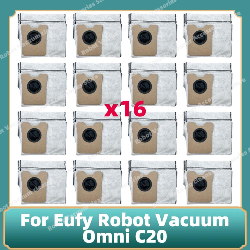 Совместимые Запчасти для Eufy Omni C20 Основная Боковая Щетка Hepa Фильтр Тряпка для Мытья Пола Мешок для Пыли Запасные Аксессуары
