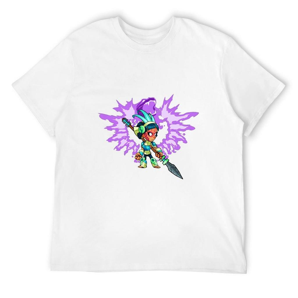 Футболка Queen Nai Brawlhalla, аниме-штуки, винтажная графическая футболка, мешковатые рубашки, мужская одежда больших размеров