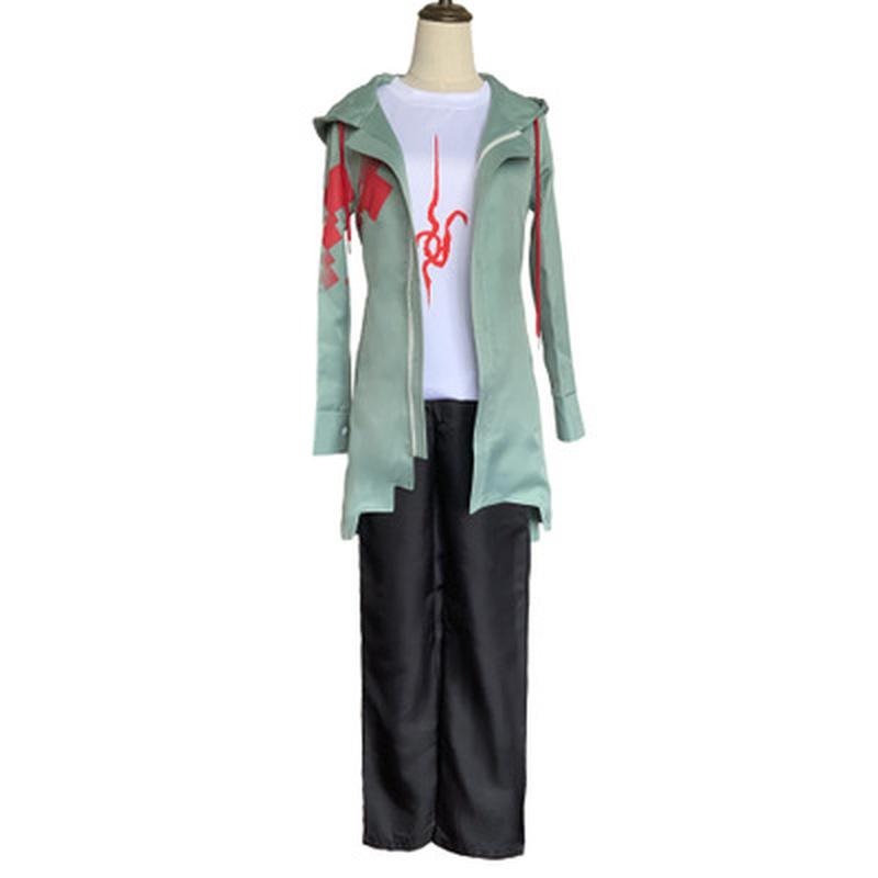 Костюм для косплея аниме Super Dangan Ronpa 2 DanganRonpa Нагито Комаэда Куртка Пальто Хэллоуин