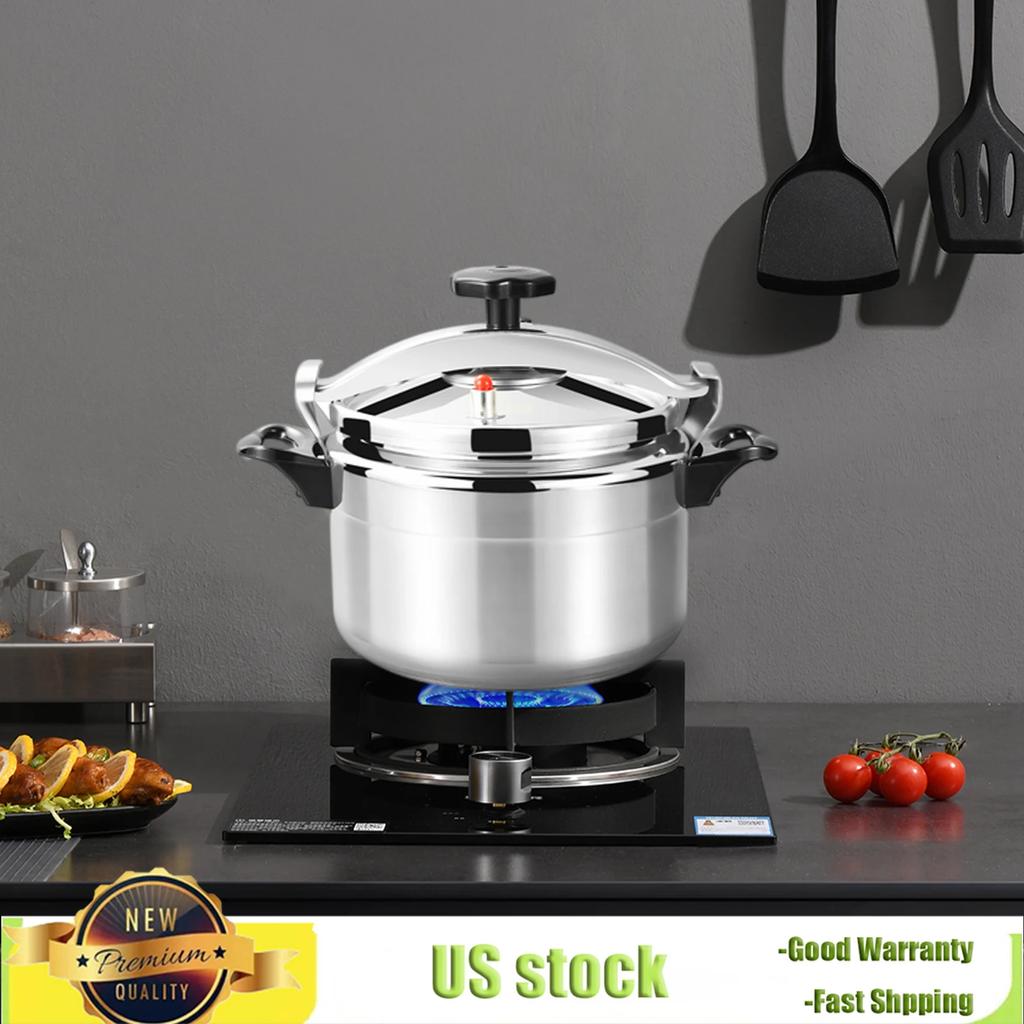 Bymaocar 3.17Qt Aluminum Pressure Cooker, Sealed Mini Cooking Pot for Gas, Halogen & Electric Stove, Compact Kitchen Storage Pot
