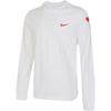 Valentines Day Series Solid Color Crew Neck Casual Long Sleeve SS24 T-Shirt Men Tops White FV3994-100