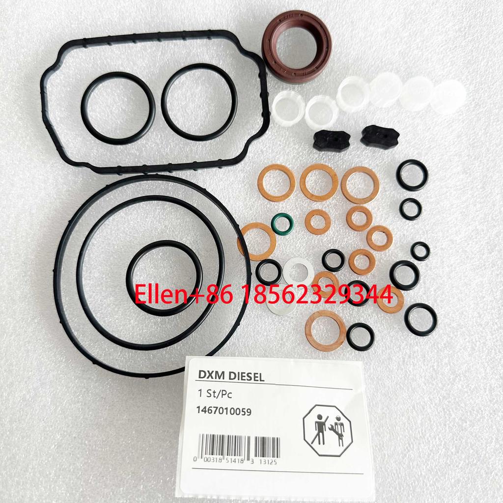10pcs Diesel VE Fuel Pump Gasket Kit 1467010059 Oil Pump Repair Kits 1 467 010 059 Washer Shim Seal with O-ring