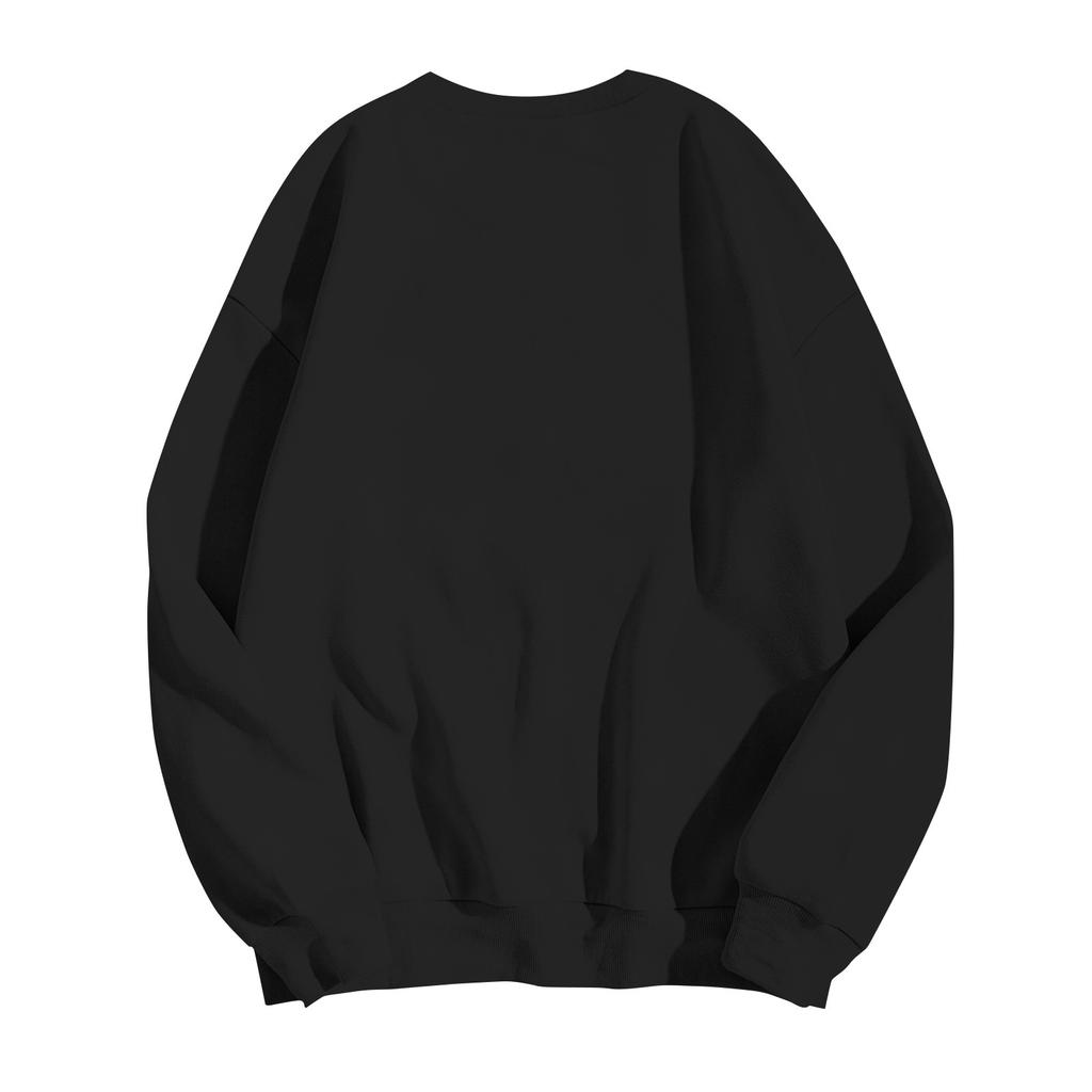 Women's Casual Fashion Print Long Sleeve O-Neck Pullover Top Blouse