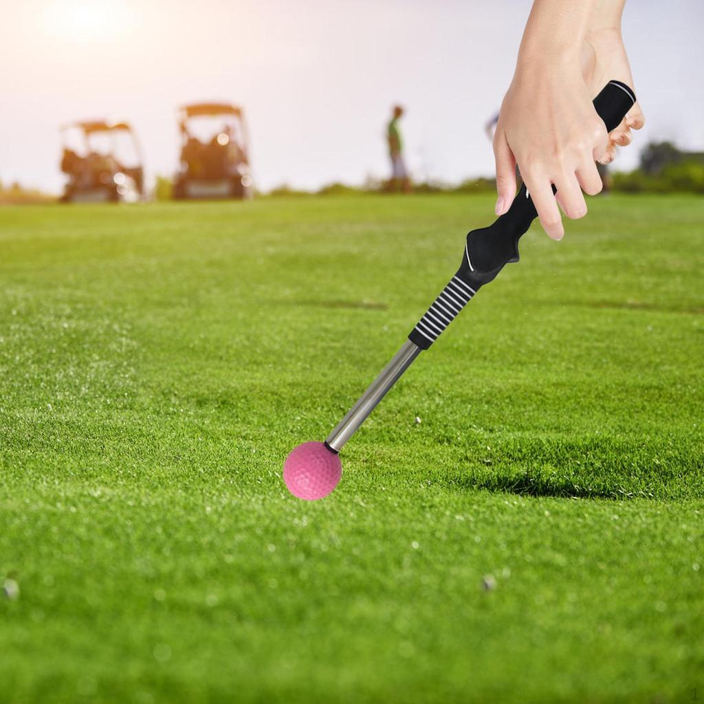 Golf Swing Trainer Telescopic Warm Up Stick Lightweight Outdoor Training Aid Alignment