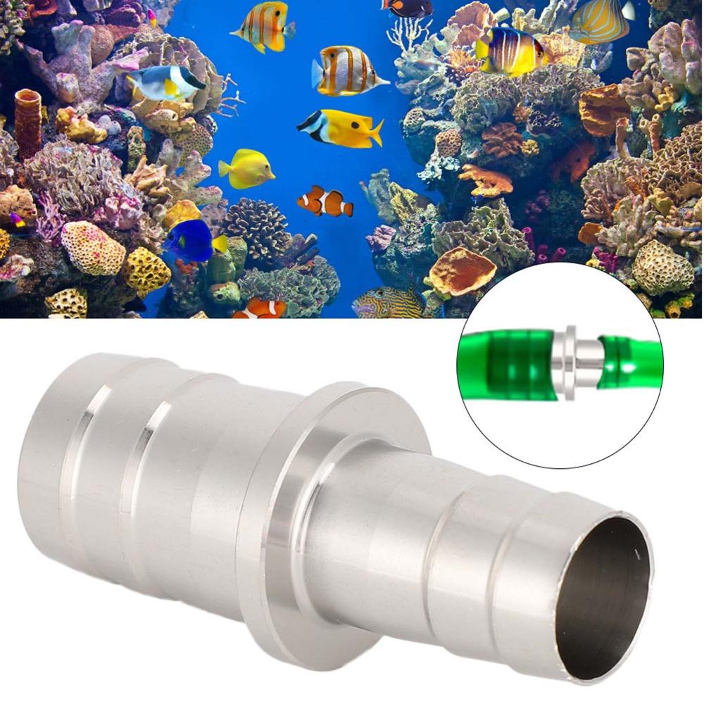 Accessories Stainless Steel Water Pipe Adapter 16mm to 20mm 12mm to 16mm Joint Connector Fittings Joint Hose Adapter Fish Tank