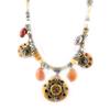 Les Trésors De Lily [D8927] - Дизайнерское колье «София», оранжевое